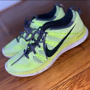 Nike | Womens Flyknit One Lunarlon Running Sneakers Shoes Exercise Kicks W8 39 +